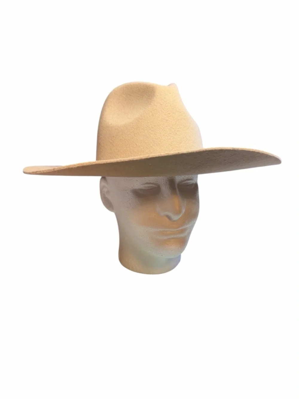 GIGI PIP Women’s Wide Brim Fedora Hat - 100% Australian Wool - Beige